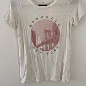 American Eagle soft and sexy Brooklyn graphic tee